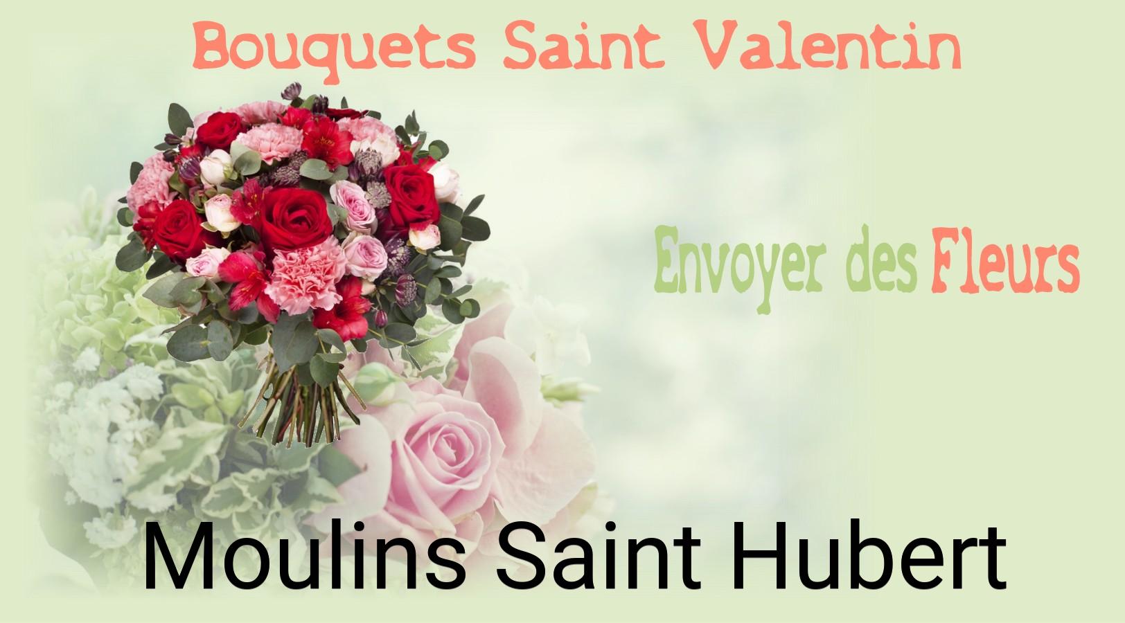 Roses de Saint-Valentin livrées à Moulins-Saint-Hubert